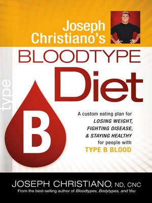 cover image of Joseph Christiano's Bloodtype Diet B